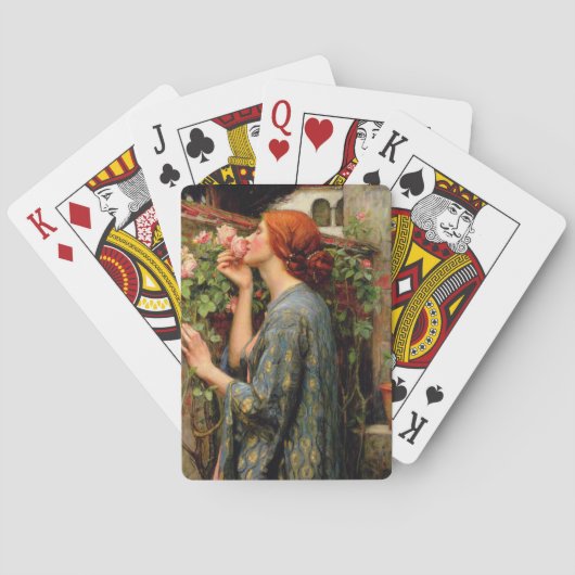 Jeu De Cartes L'âme du Rose - John William Waterhouse (dos)