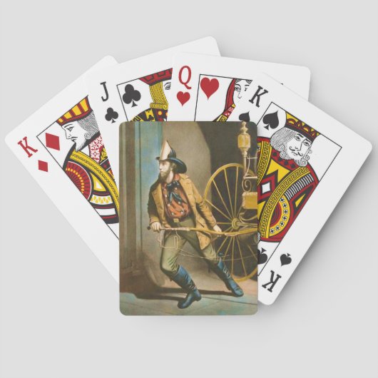 Jeu De Cartes L'American Firefighter Style 2 Card Deck (dos)