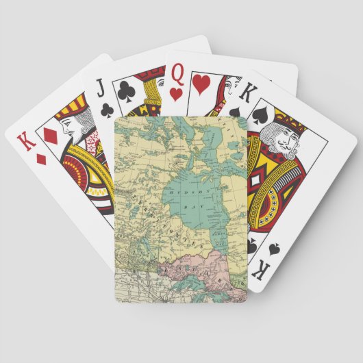 Jeu De Cartes L'Amérique britannique (dos)