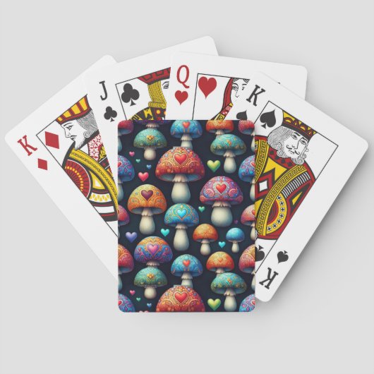 Jeu De Cartes L'amour des champignons (dos)