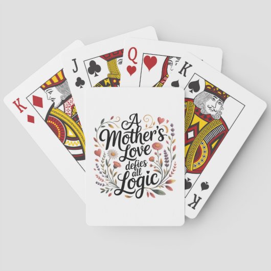 Jeu De Cartes L'amour d'une mère défie toute logique (dos)
