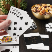 Jeu De Cartes L'amour est (In Situ)