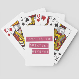 Jeu De Cartes L'Amour Est Le Plus Grand Revenge