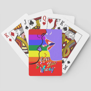 Jeu De Cartes L'amour n'est jamais une mauvaise fierté