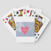 Jeu De Cartes L'amour sur un coeur (dos)