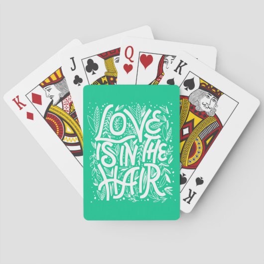 Jeu De Cartes L'amour vert est dans les cheveux (dos)