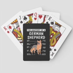 Jeu De Cartes L'Anatomie D'Un Berger Allemand