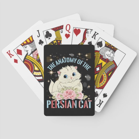 Jeu De Cartes L'Anatomy Cat du Persian (dos)