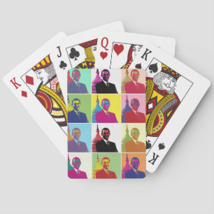 Jeu De Cartes L'ancien président Barack Obama Pop Art