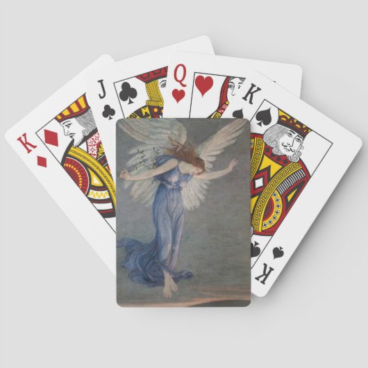 Jeu De Cartes L'ange de la paix (par Walter Crane) (dos)