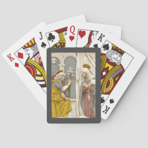 Jeu De Cartes L'ange Gabriel l'Annonciation à Marie