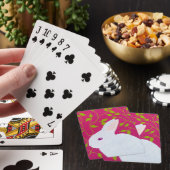 Jeu De Cartes lapin blanc (In Situ)