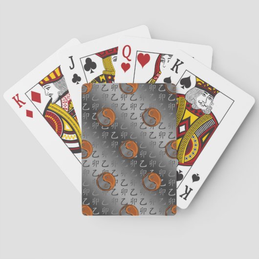 Jeu De Cartes Lapin de Bois (dos)