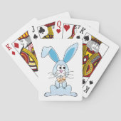 Jeu De Cartes Lapin De Pâques Avec Cravate De Bow (dos)