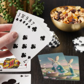 Jeu De Cartes Lapin de Pâques mignon  (In Situ)