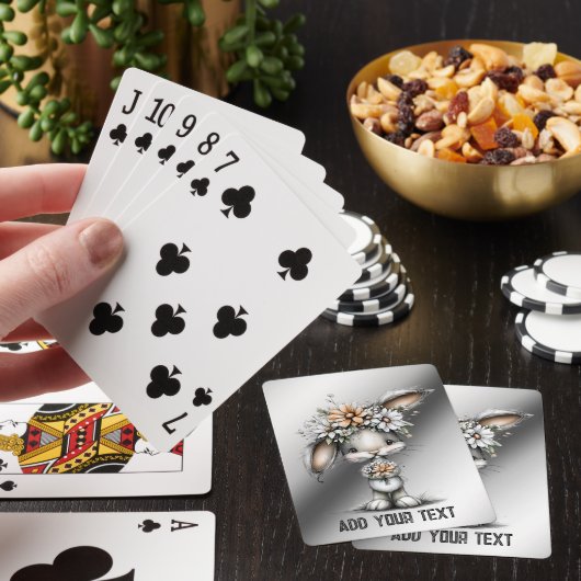 Jeu De Cartes Lapin Mignon (In Situ)