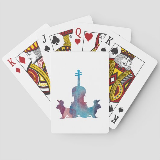 Jeu De Cartes Lapins et alto (dos)