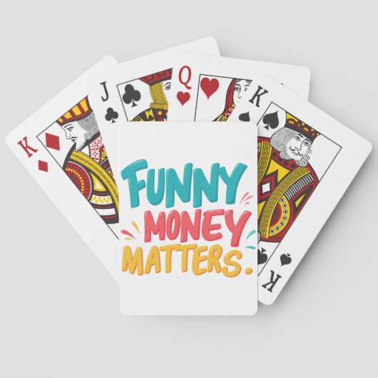 Jeu De Cartes L'argent drôle compte (dos)