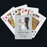 Jeu De Cartes Las Vegas Mariage "Save the Date" Jouer des cartes<br><div class="desc">Las Vegas Mariage "Save the Date" Jouer des cartes</div>