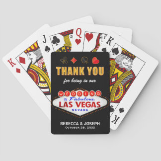 Jeu De Cartes Las Vegas Merci Être nos cadeaux de mariage