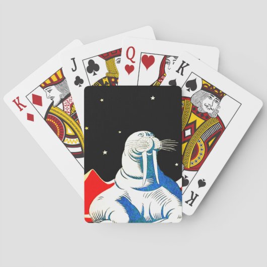 Jeu De Cartes L'astronaute Walrus (dos)