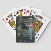 Jeu De Cartes L'atmosphère mystique de SlipperyJoe à l'Halloween (dos)