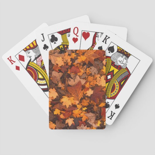 Jeu De Cartes l'automne (dos)