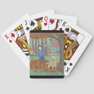 Jeu De Cartes L'Automne Laisse Jouer Des Cartes