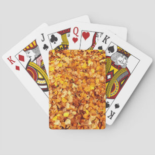 Jeu De Cartes L'automne laisse les cartes classiques