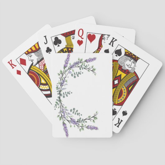 Jeu De Cartes Lavande et Eucalyptus (dos)