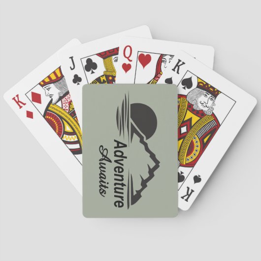 Jeu De Cartes L'aventure attend la nature grande dehors (dos)