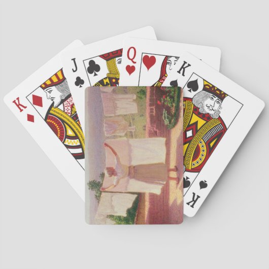 Jeu De Cartes Laver dans le soleil (dos)