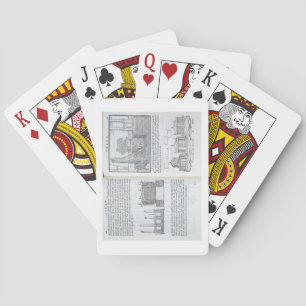 Jeu De Cartes Laying foundations, from 'Della Architettura', pub