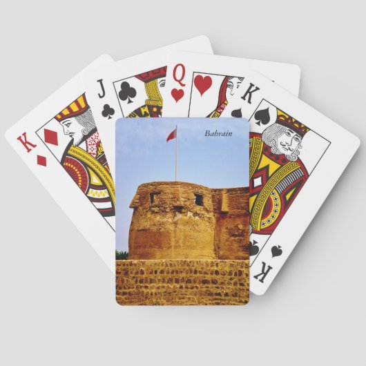 Jeu De Cartes Le Bahrain (dos)