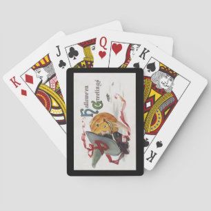 Jeu De Cartes Le Baiser de la Sorcière : une Citrouille de Hallo