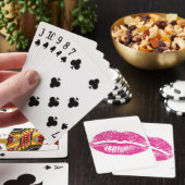 Jeu De Cartes Le Baiser, Lèvres Roses (In Situ)