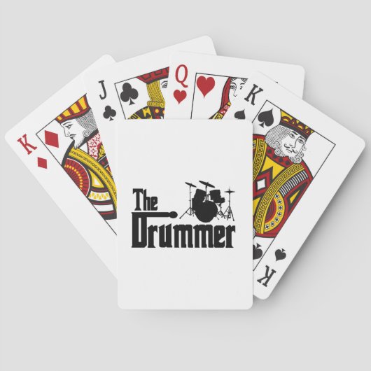 Jeu De Cartes Le batteur (dos)