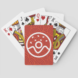 Jeu De Cartes Le beignet mord le symbole