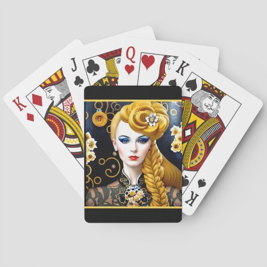 Jeu De Cartes Le Blonde Flapper (dos)