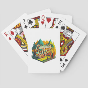 Jeu De Cartes Le camping est la vie