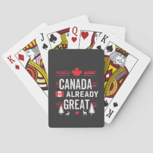Jeu De Cartes Le Canada est déjà un grand Anti-MAGA Anti-Trump