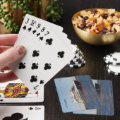 Jeu De Cartes Le Champlain jouer aux cartes (In Situ)