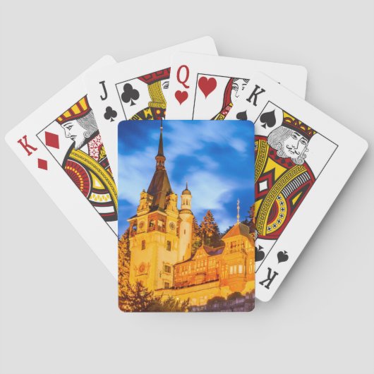 Jeu De Cartes Le château de Peles Sinaia (dos)