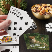Jeu De Cartes Le chou renard dans une forêt verte (In Situ)