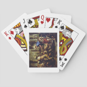 Jeu De Cartes Le Christ chassant les marchands du Temple