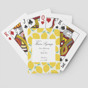 Jeu De Cartes Le citron pressé de Maman Baby Shower