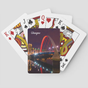 Jeu De Cartes Le Clyde Arc, Glasgow, Ecosse Jouer aux cartes
