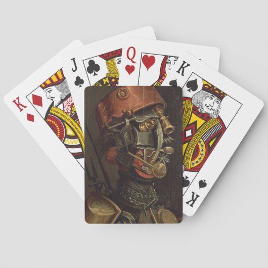 Jeu De Cartes Le Cook (huile sur panneau) (dos)