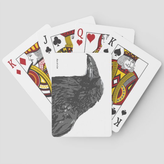 Jeu De Cartes Le Corbeau (dos)