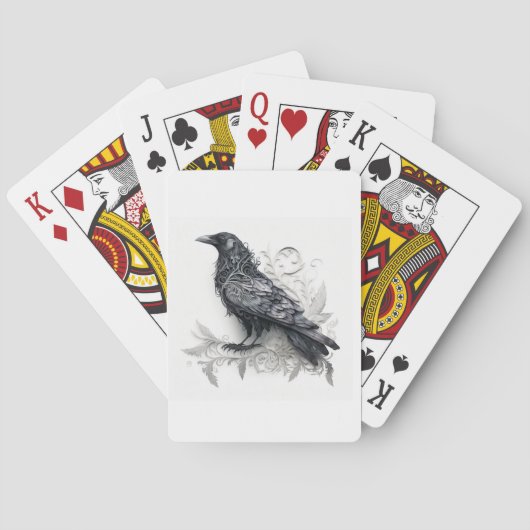 Jeu De Cartes Le Corbeau Jouer Des Cartes (dos)